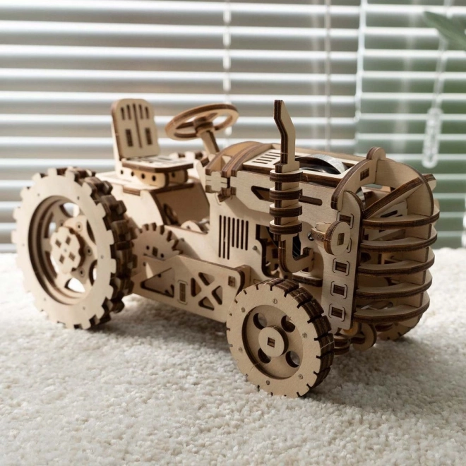 RoboTime 3D drvena mehanička slagalica Traktor