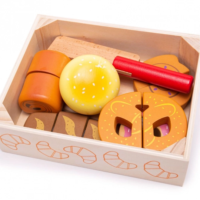 Bigjigs Toys Izrezujuće pecivo u kutiji