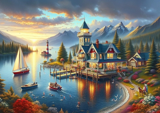 Puzzle Sanjna večer 1000 dijelova