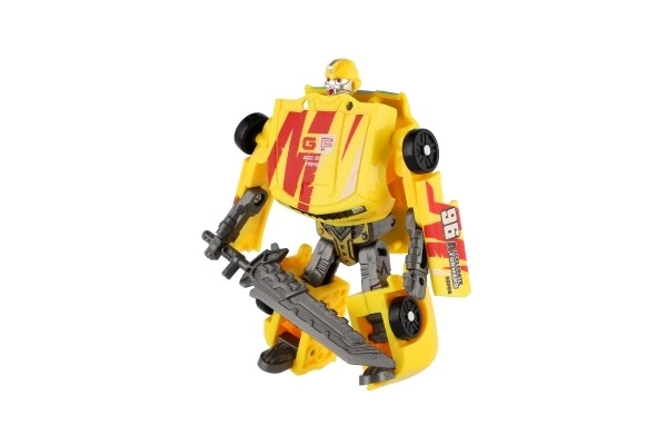 Transformer žuti autić robot