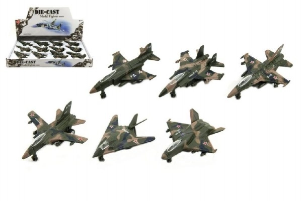 Avion/Lovac vojni metal/plastika 9cm