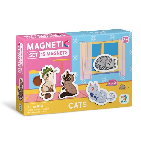 Mačke Magneti 15 kom u kutiji 17x11x3cm