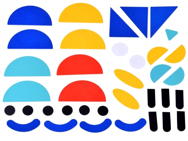 Drvena slagalica Montessori Tangram