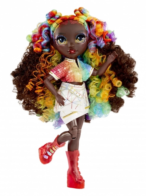 Rainbow High Creative Crystals lutka Iris Bow