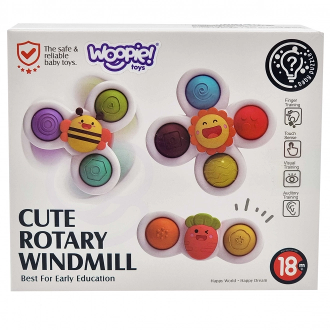 Dječja igračka WOOPIE 3v1 Spinner