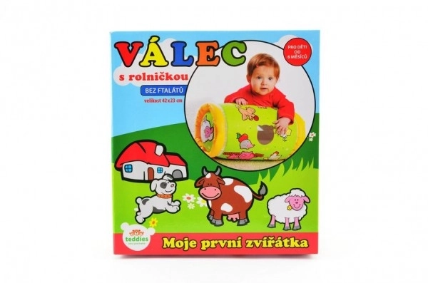 Nafukavajući valjak s zvečkama Moje prve životinjice