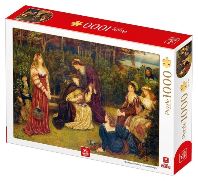 Puzzle DEICO Fiammetta pjeva 1000 dijelova