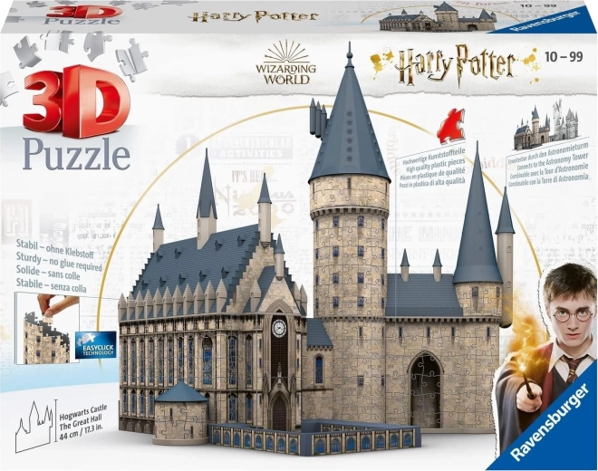 RAVENSBURGER 3D puzzle dvorac Hogwarts (HARRY POTTER) – 540 dijelova