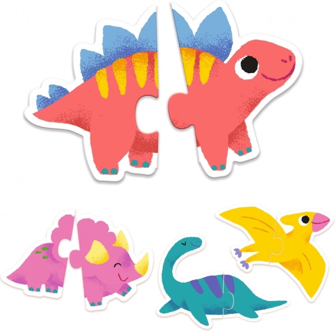 Puzzle Duo Dinosauri