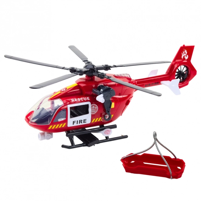 Vatrogasni helikopter sa svjetlima i zvukovima 1:12