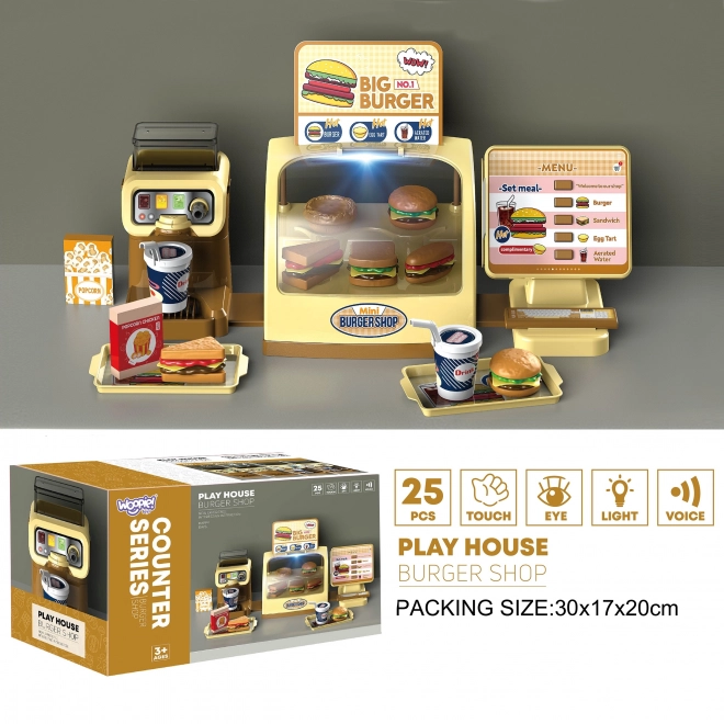Dječji mini burger trgovina Woopie
