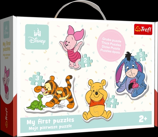 Dječja slagalica Disney: Medvjedić Winnie 4u1