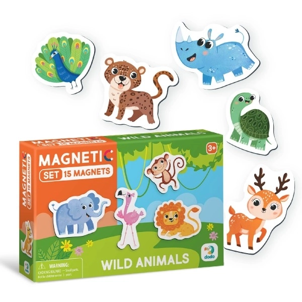 Magneti Safari 15 kom u kutiji 17x11x3cm