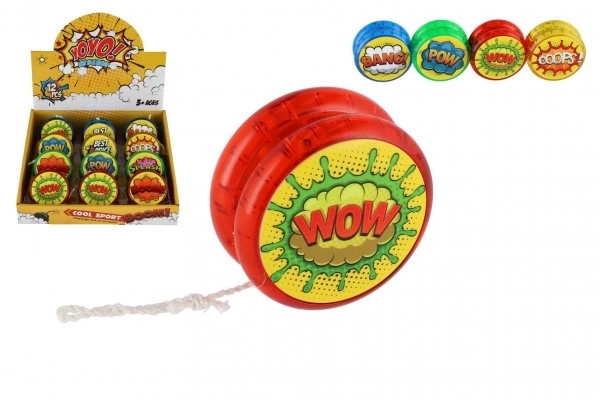 Jojo svjetleći plastika 6cm na baterije mix vrsta 12 komada u kutiji