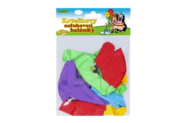 Napuhani balon Krtek 30 cm - 10 komada