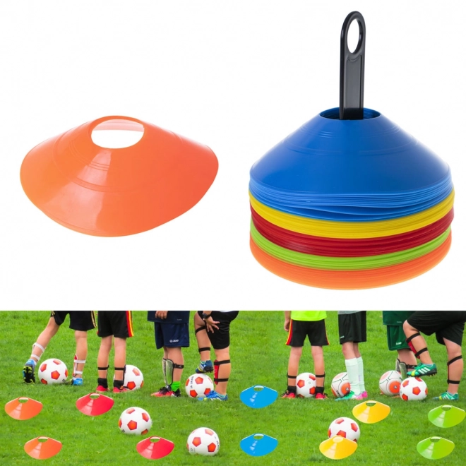Trening čunjevi u mreži - 50 komada