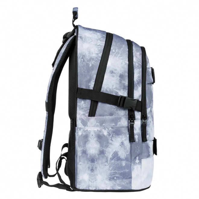 BAAGL Školski ruksak Skate NASA Grey