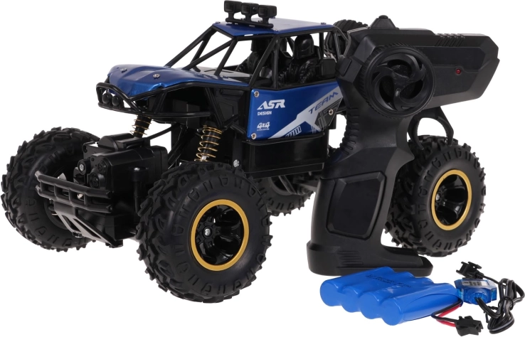 RC rock crawler 1:16 Monster Rock 4x4 – Plava