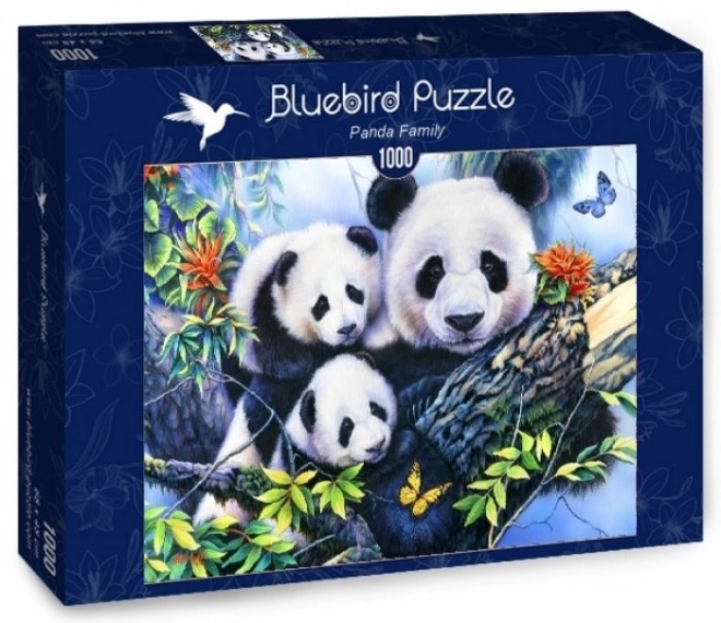 Puzzle Pandina obitelj 1000 komada