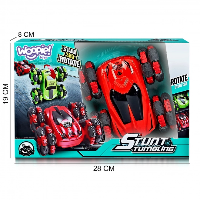 Woopie Zabavno RC vozilo s akrobacijama 360° s daljinskim upravljanjem 2,4 GHz