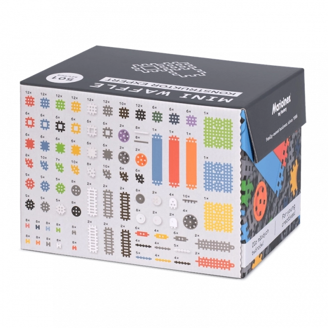 Konstruktorski set Mini Waffle Expert 501 dijelova