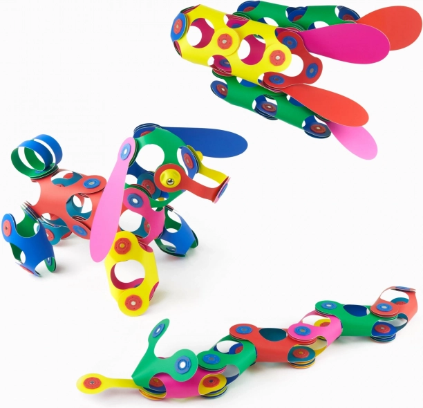 Dugine magnetske puzzle Clixo, 42 dijelova