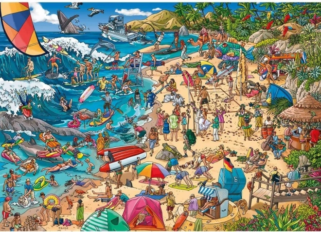 Puzzle Morska obala 1000 dijelova