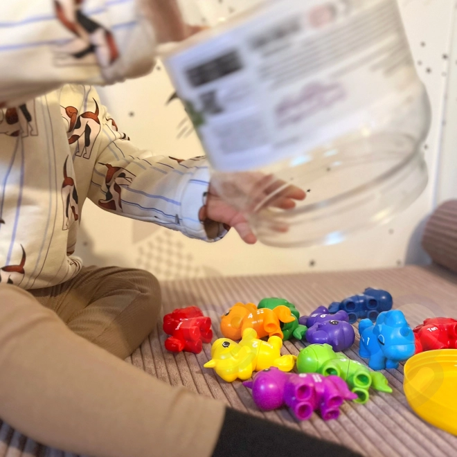 Montessori komplet za učiti brojeve i boje Jednoroga