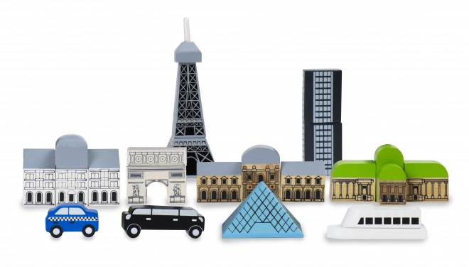 Svjetleće kocke Paris za djecu