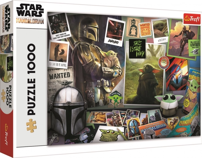 Puzzle 1000 komada Kolekcija Grogu Mandalorian