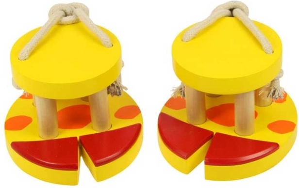 Drvene žirafine štulice za djecu Bigjigs Toys