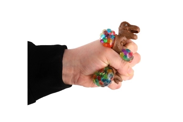 Antistresni dinosaurus stiskavi sluz 7x5cm 4 boje u vrećici