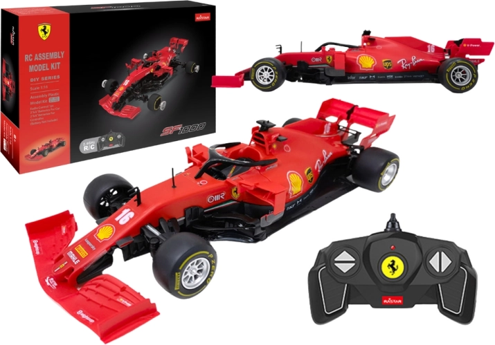 Konstruktorski set Autić RC Rastar 1:16 Bolid Ferrari SF1000 crveni