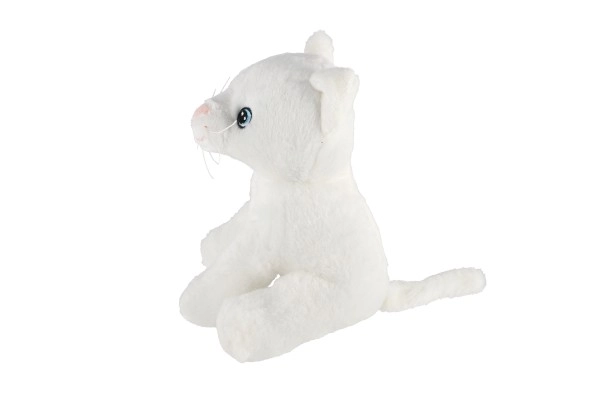 Maskota Leo, krem mačka 15 cm