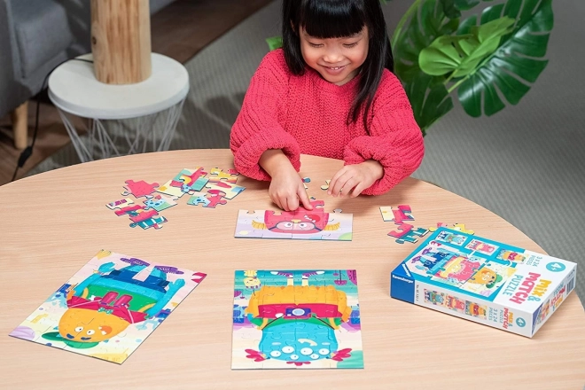 Ravensburger Puzzle Mix & Match: Smiješni čudovišta 3x24 dijelova