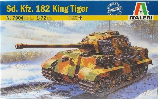 Italeri King Tiger 1:72 – plastični model tenka za lijepljenje