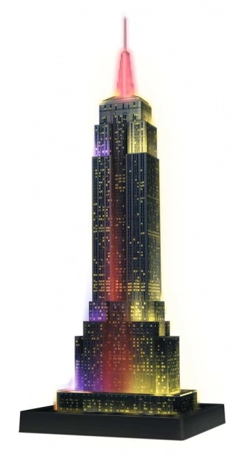 RAVENSBURGER Svjetleća 3D slagalica Noćna edicija Empire State Building 216 dijelova