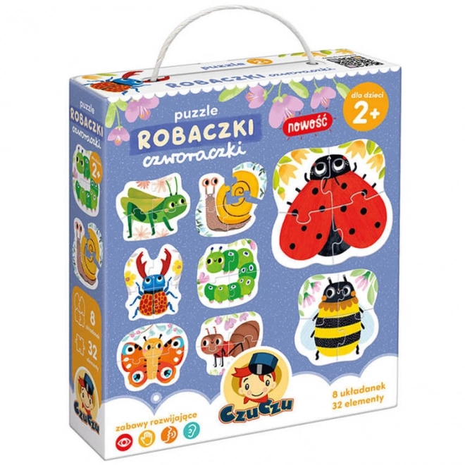 CzuCzu Puzzle Insekti slagalice u četiri dijela