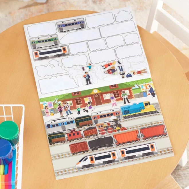 Melissa & Doug - višekratne naljepnice Vozila