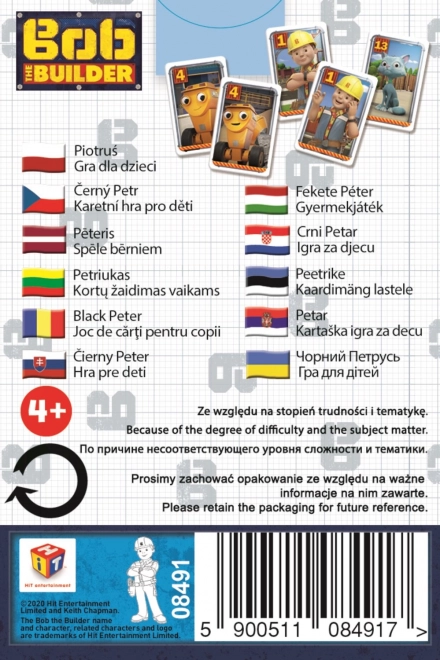 Igra Crni Petar s Bobom Graditeljem