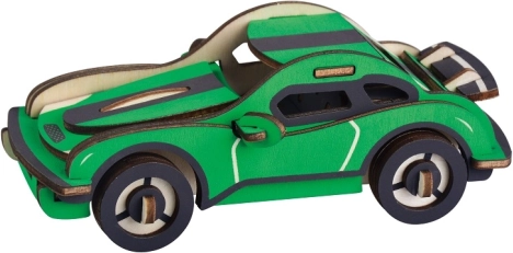 Drvene 3D puzzle Hurricane trkaći automobil