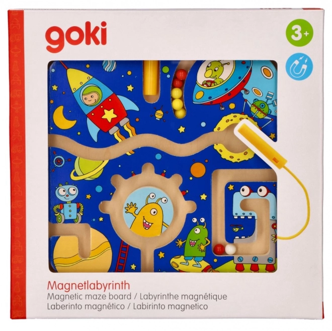 Drveni magnetski labirint Svemir od Goki