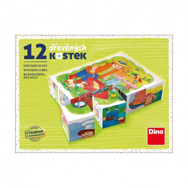 Dino edukativne kocke Zanimanja - set od 12 kocki