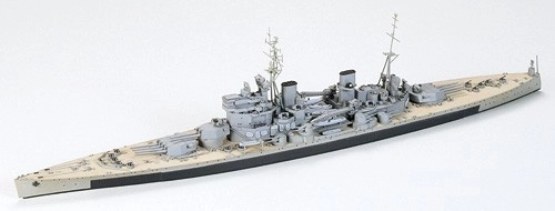 Plastični model britanskog bojnog broda King George V