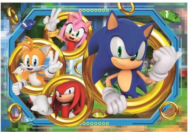 Slagalica Sonic Jež 180 komada