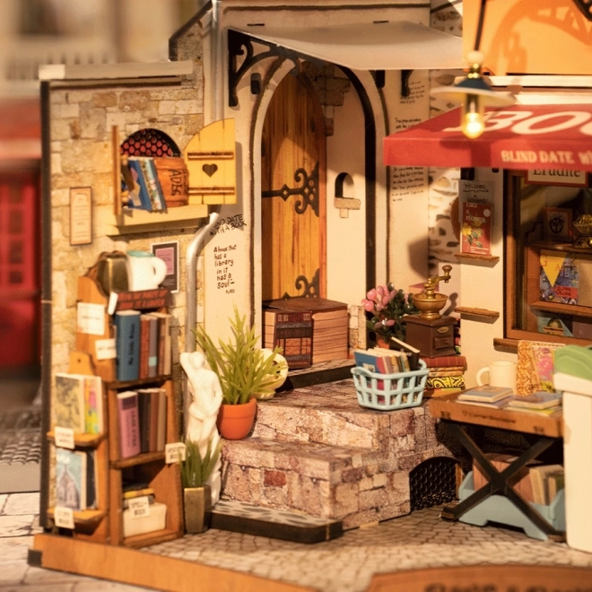 RoboTime Miniatura kućice Knjižara na uglu