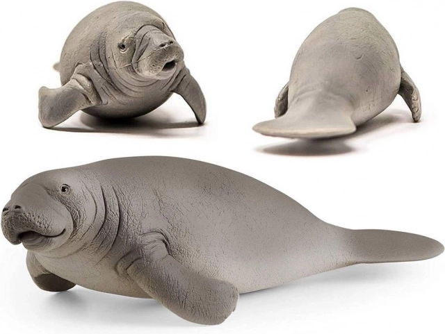 Schleich manat Wild Life figurica