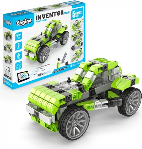 engino inventor buggy – građevni set 5 modela