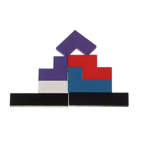 Drvene slagalice/tetris Kruzzel 22667