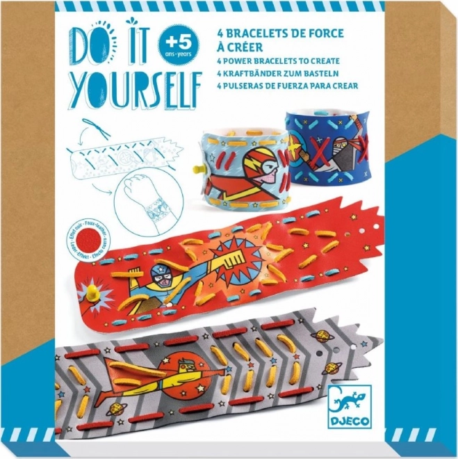 DJECO kreativni set – narukvice za superjunake